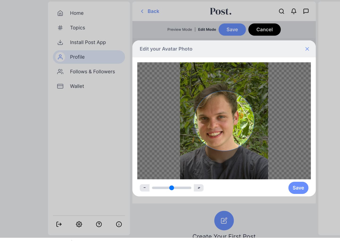 Agent hierarchy tree view