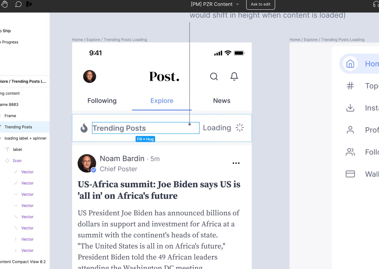 Agent hierarchy tree view